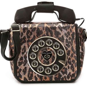 Call Me Baby Betsey Johnson Bag w/Working 📞! NWT!